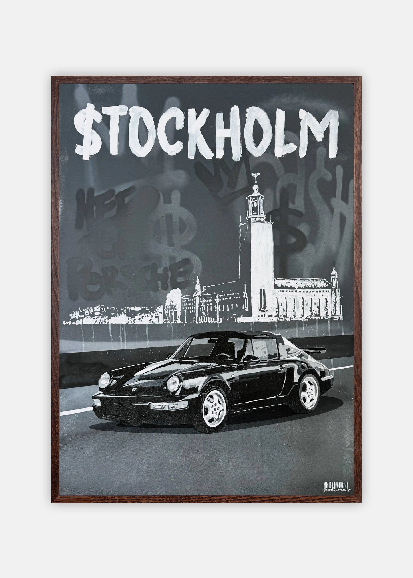 "964 in Stockholm" Poster