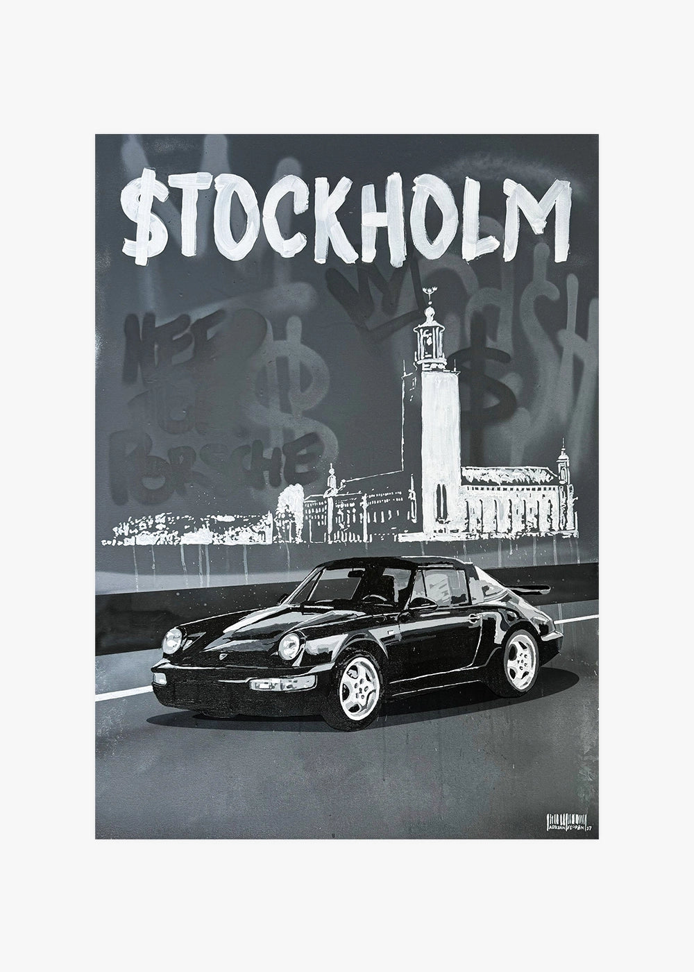 "964 in Stockholm" Poster
