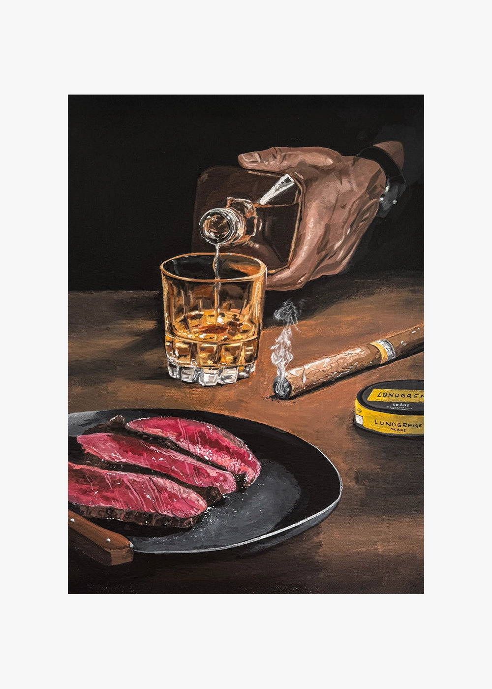 "Boy Dinner" Poster