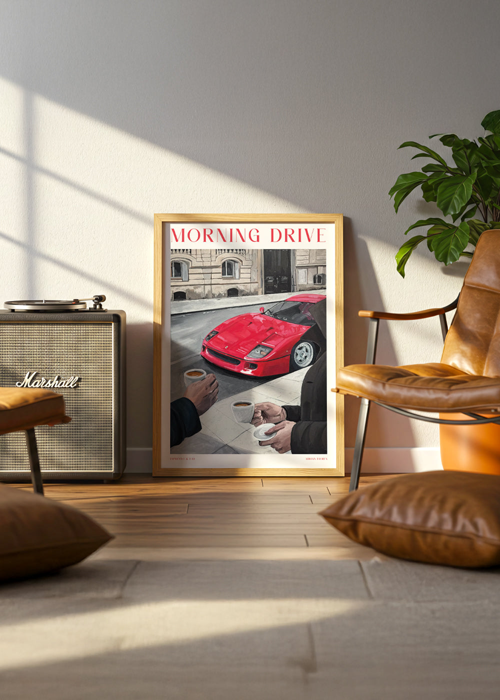 "Morning Drive" Poster