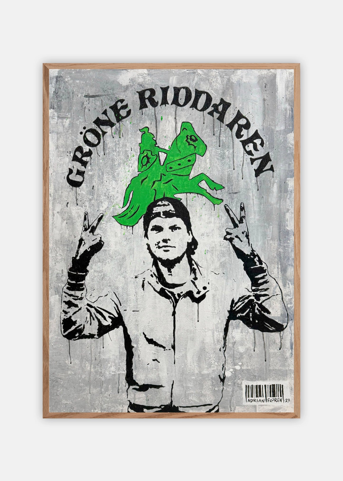 "Gröne Riddaren" Poster