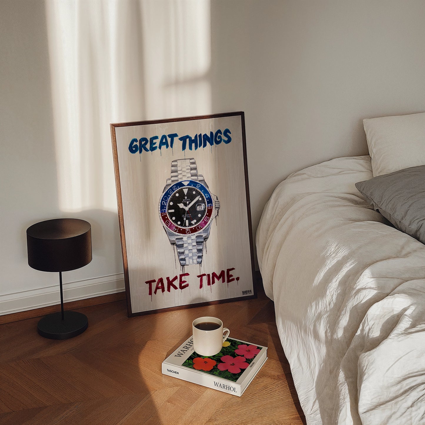 "Great Things Take Time" Poster