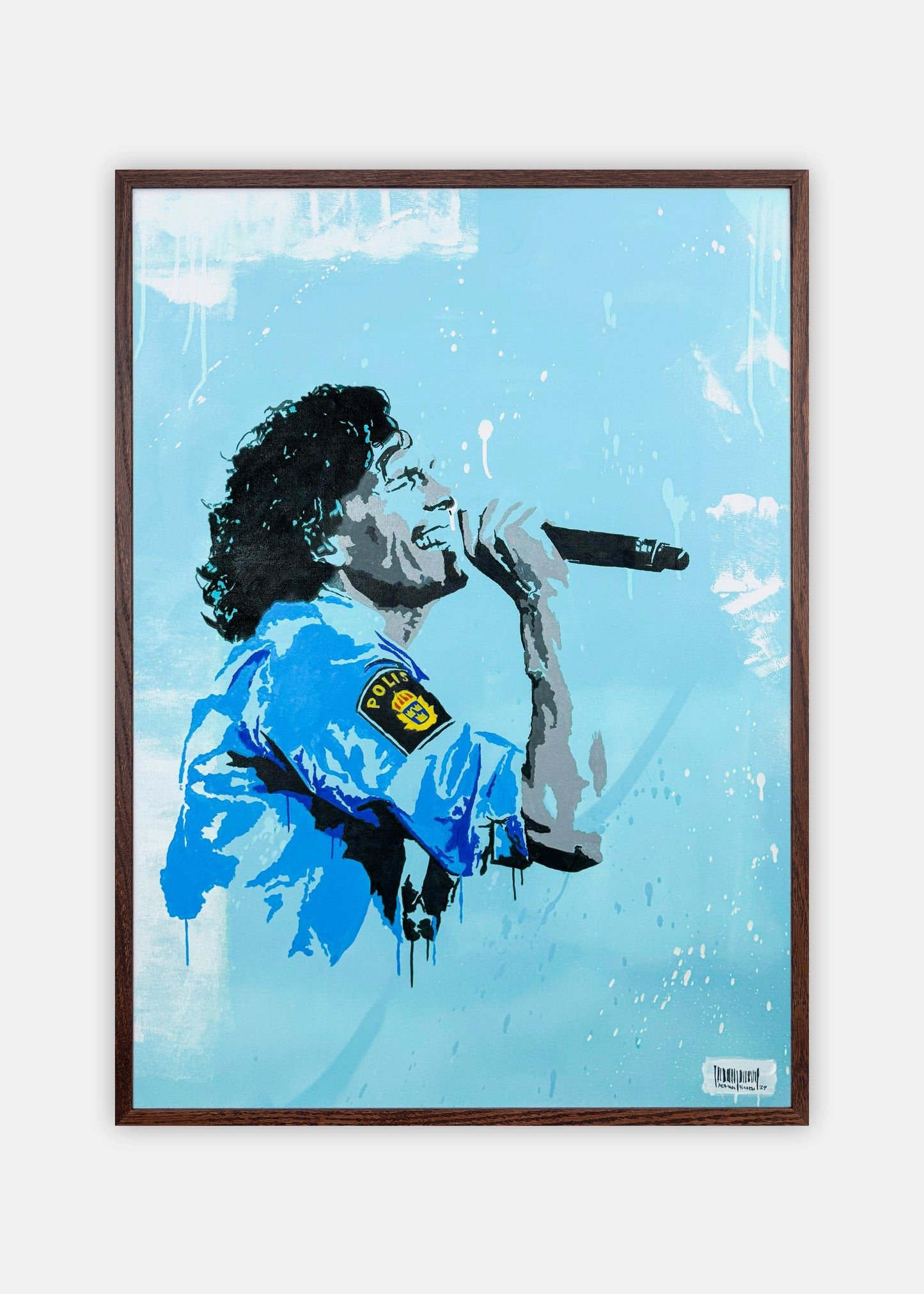 "Policeman Håkan" Poster