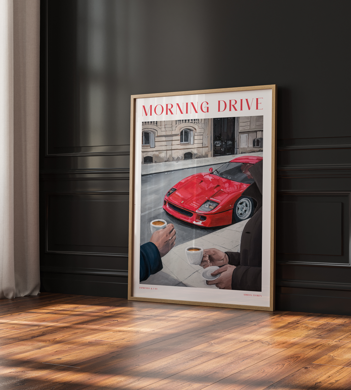 "Morning Drive" Poster