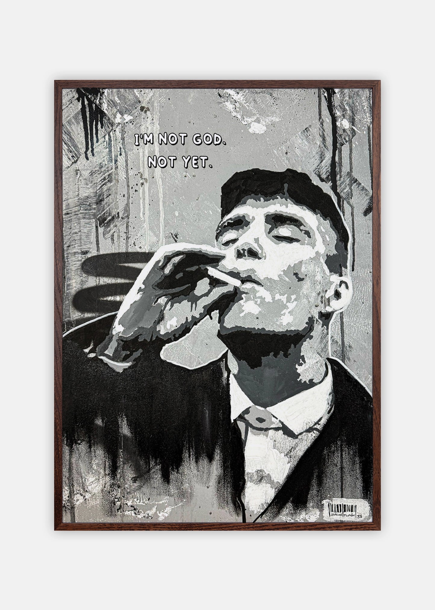 "I'm not God" Poster