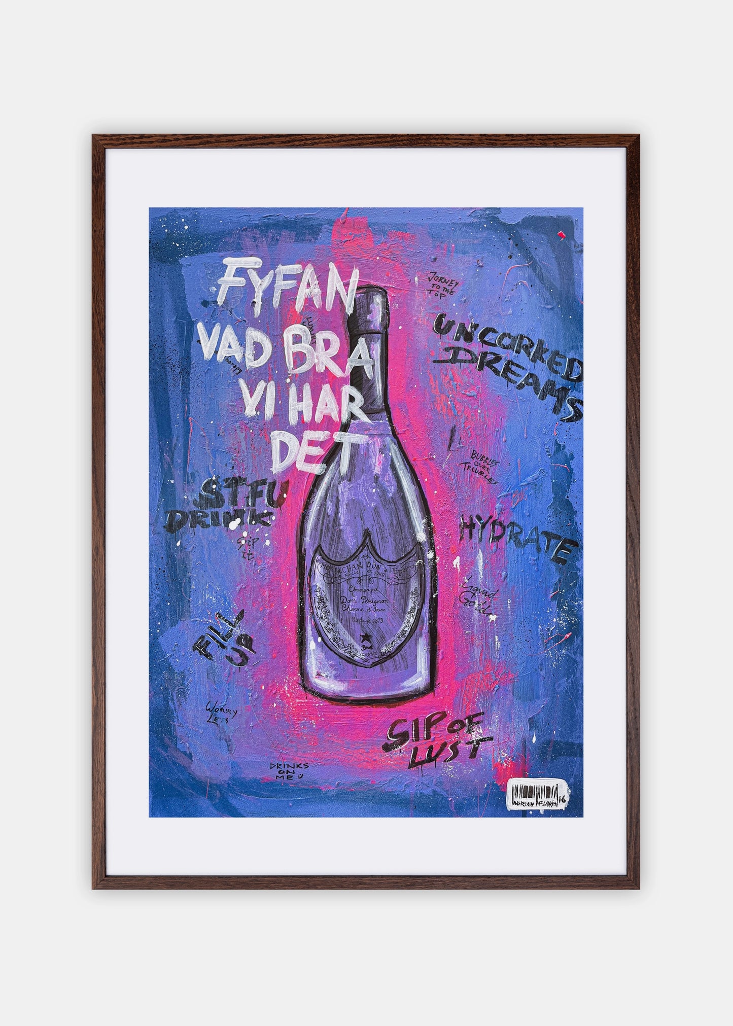 "Fyfan vad bra vi har det" Poster