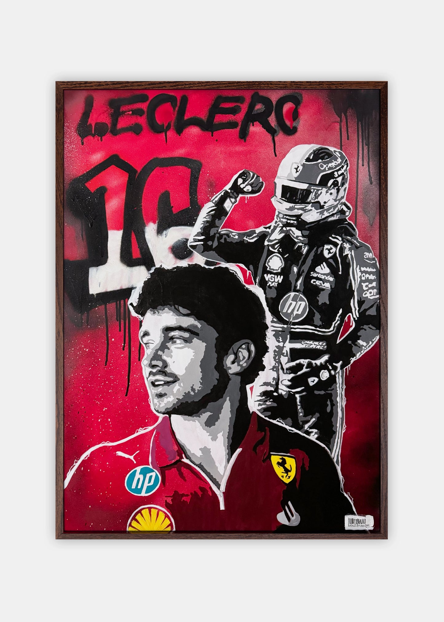 "Leclerc" Poster