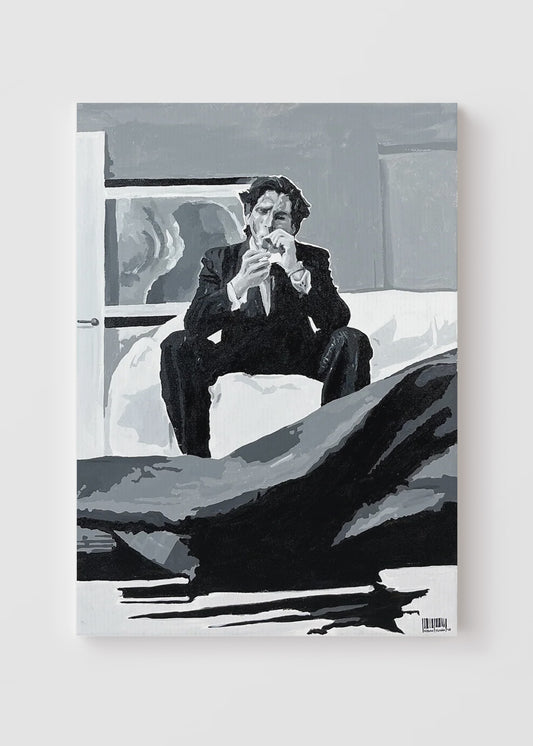 "American Psycho" Originalverk 50x70cm