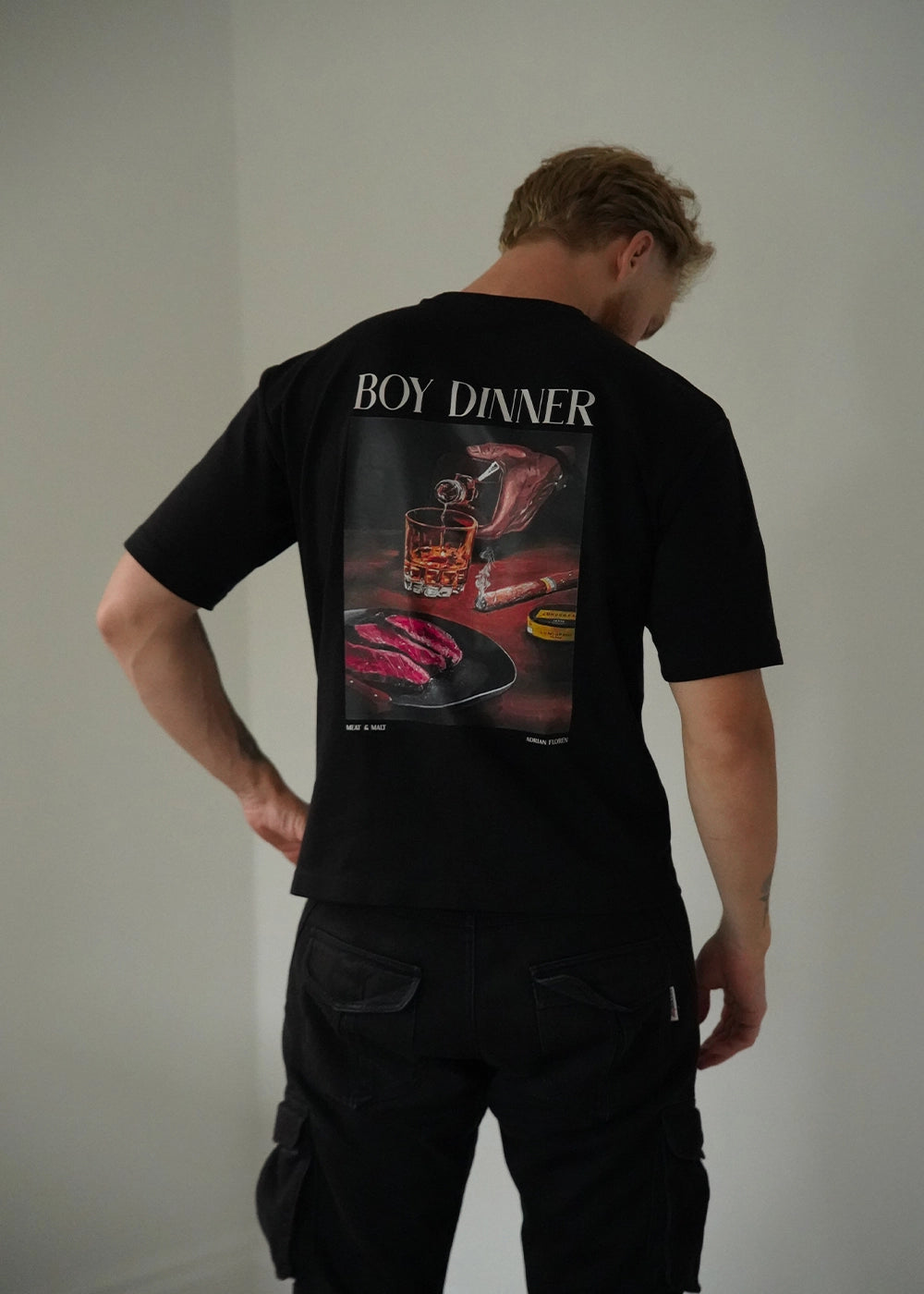 "Boy Dinner" Tee