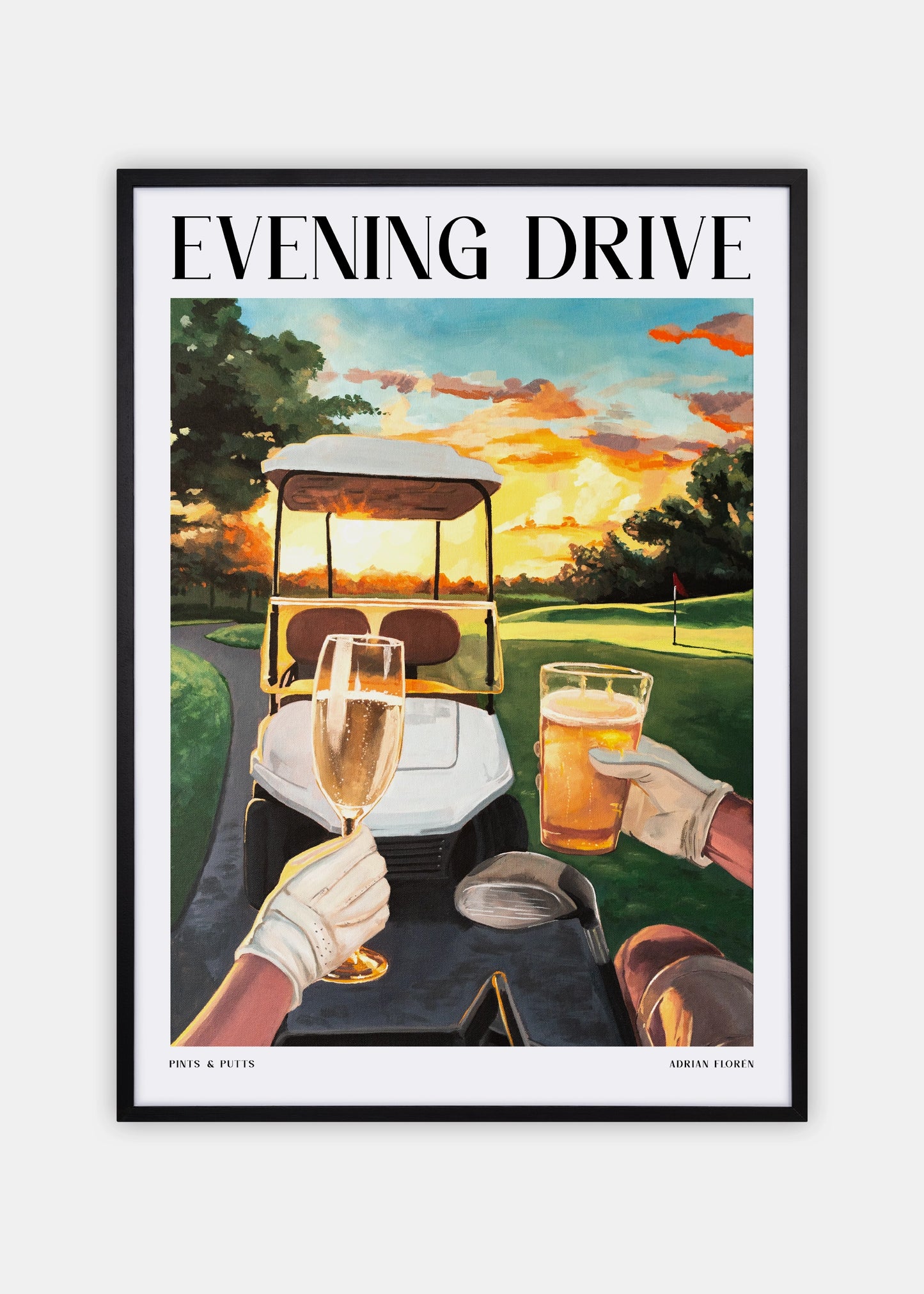 "Evening Drive" Poster