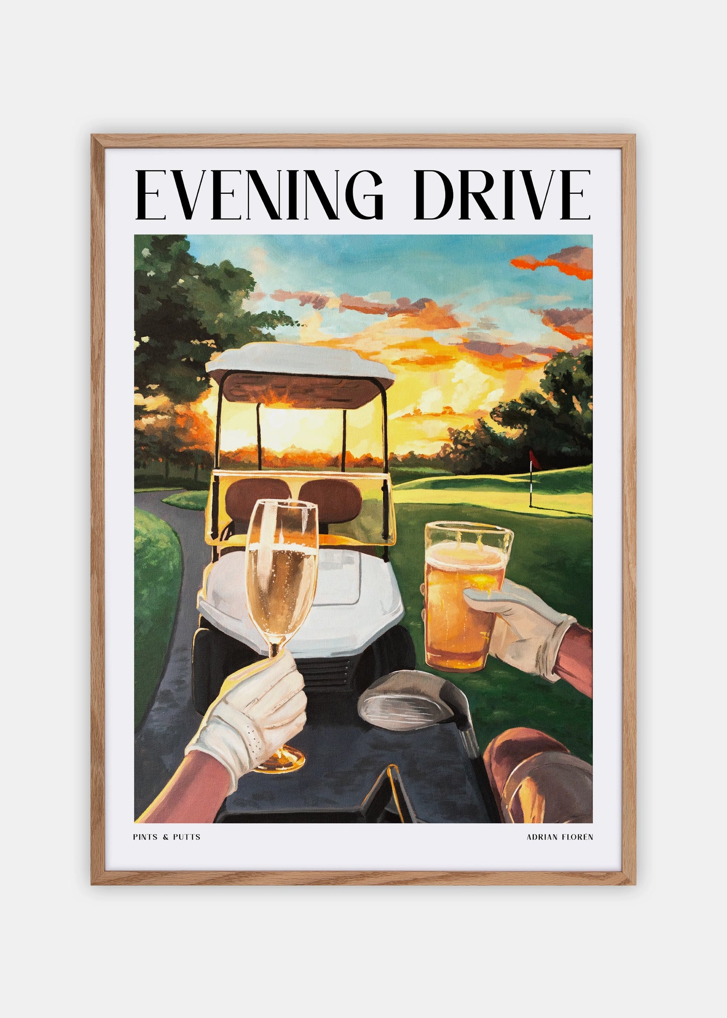 "Evening Drive" Poster
