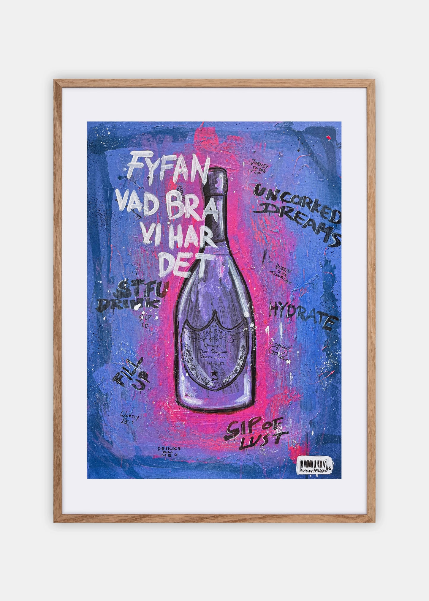 "Fyfan vad bra vi har det" Poster