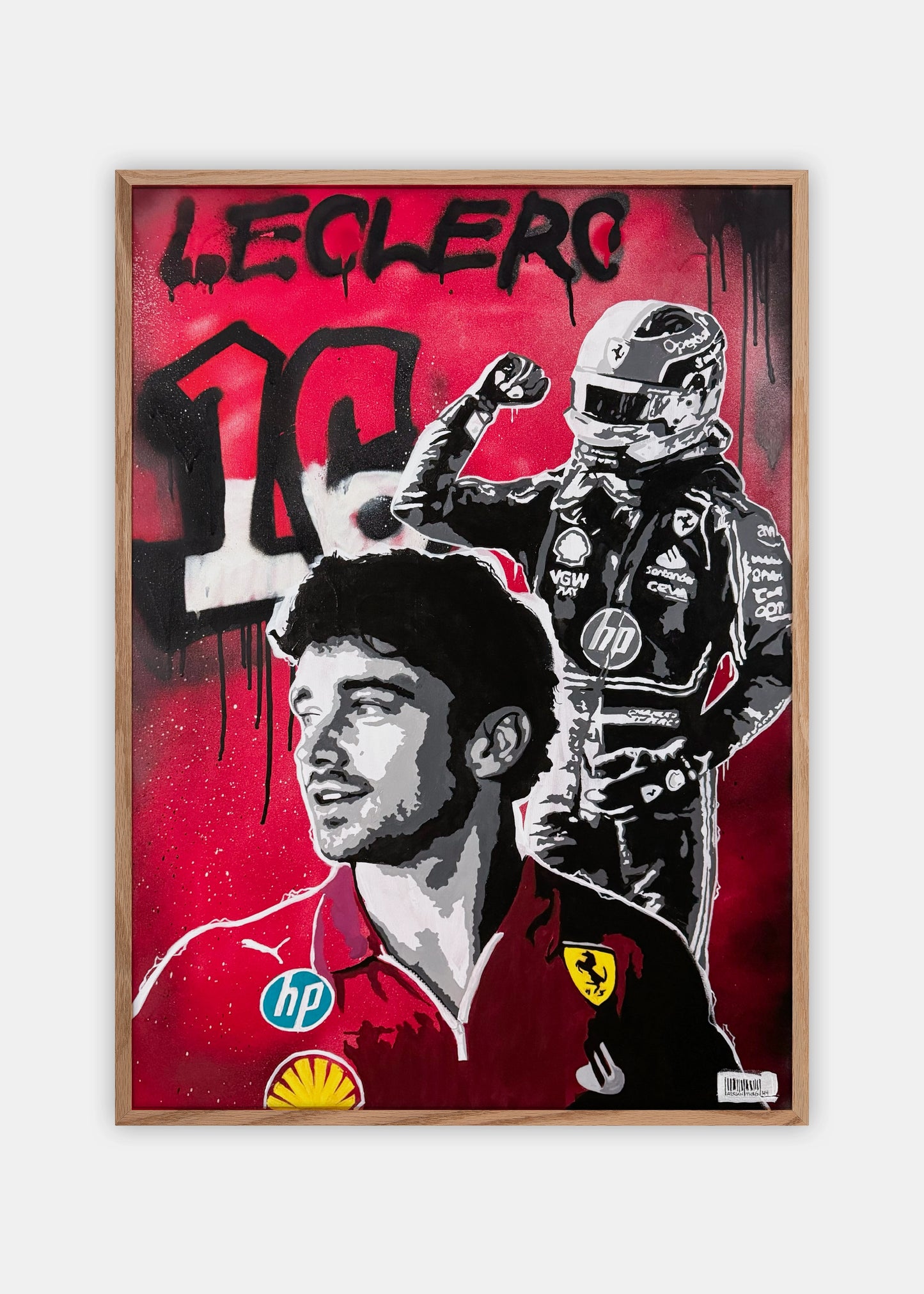 "Leclerc" Poster