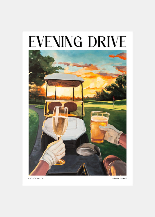 "Evening Drive" Poster