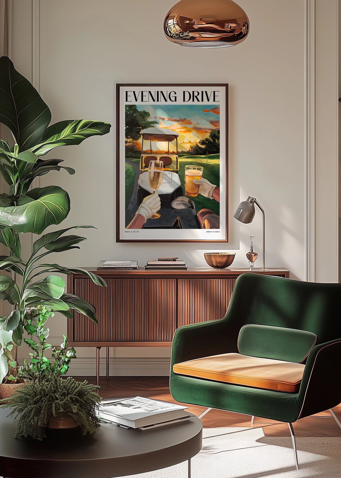 "Evening Drive" Poster