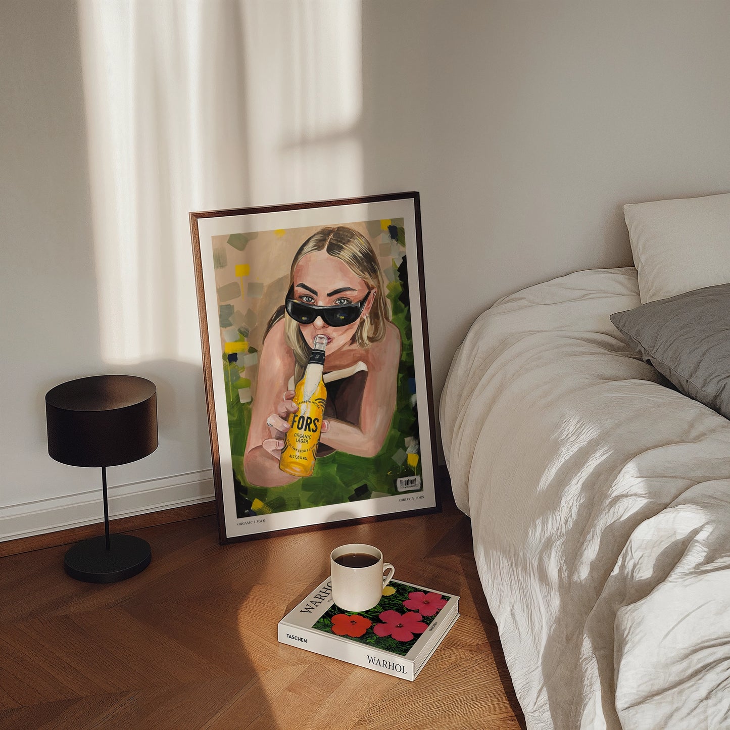 "Organic Lager" Poster