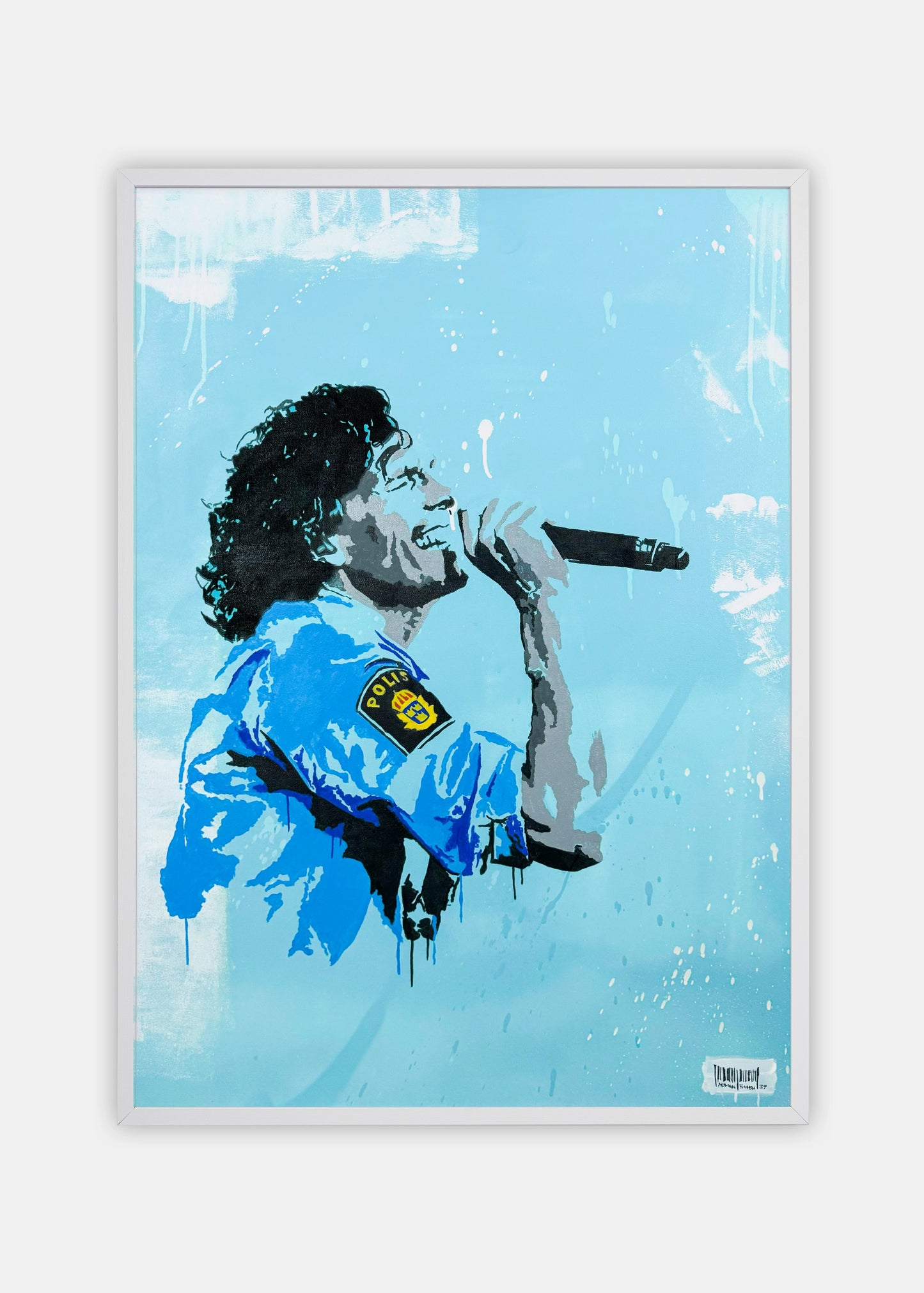 "Policeman Håkan" Poster