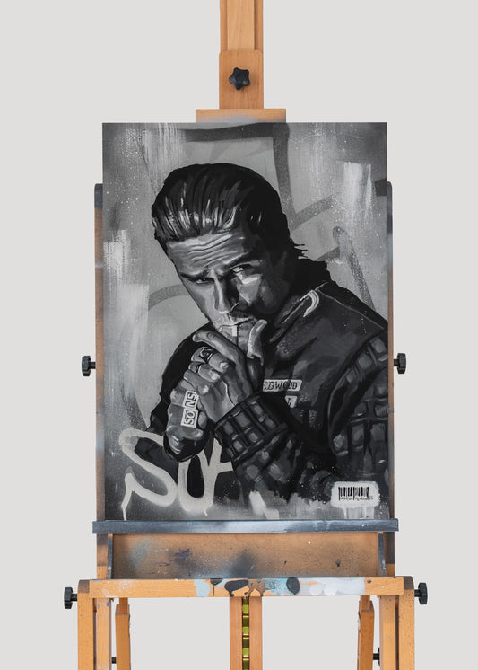 "Jax Teller" Originalverk 50x70cm