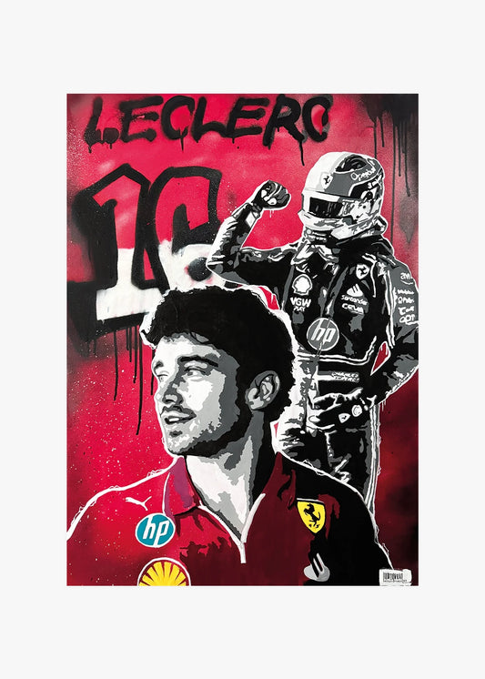 "Leclerc" Poster