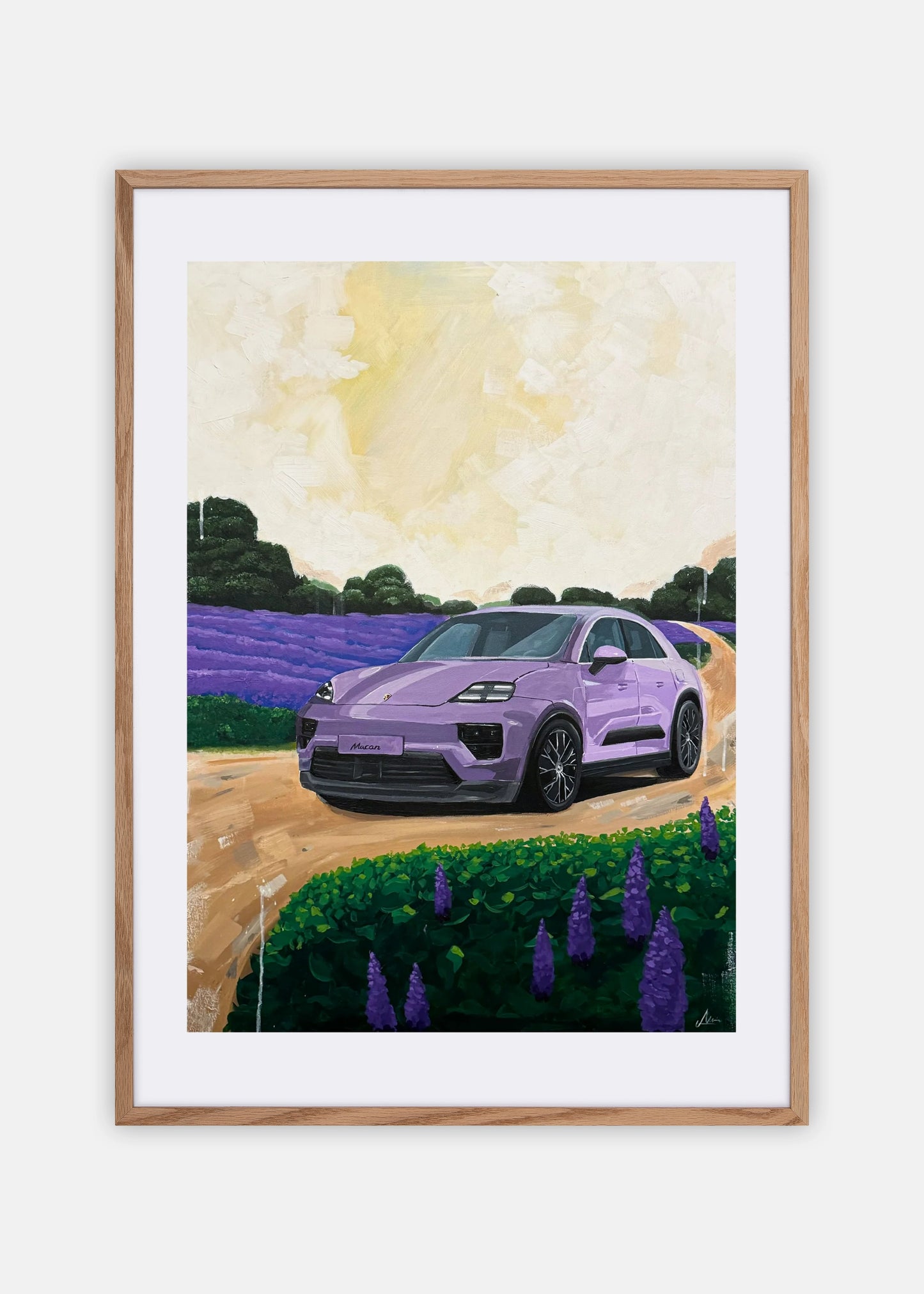 "Lavender Journey" Poster