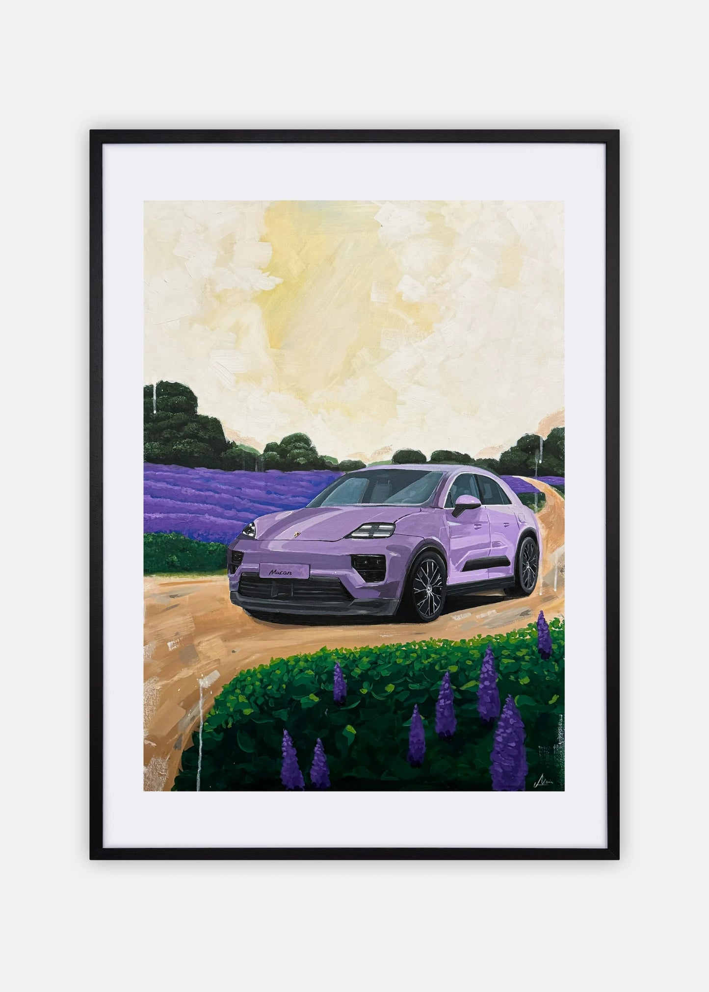 "Lavender Journey" Poster