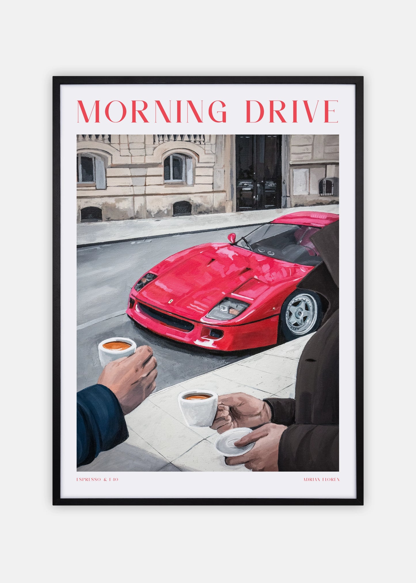 "Morning Drive" Poster