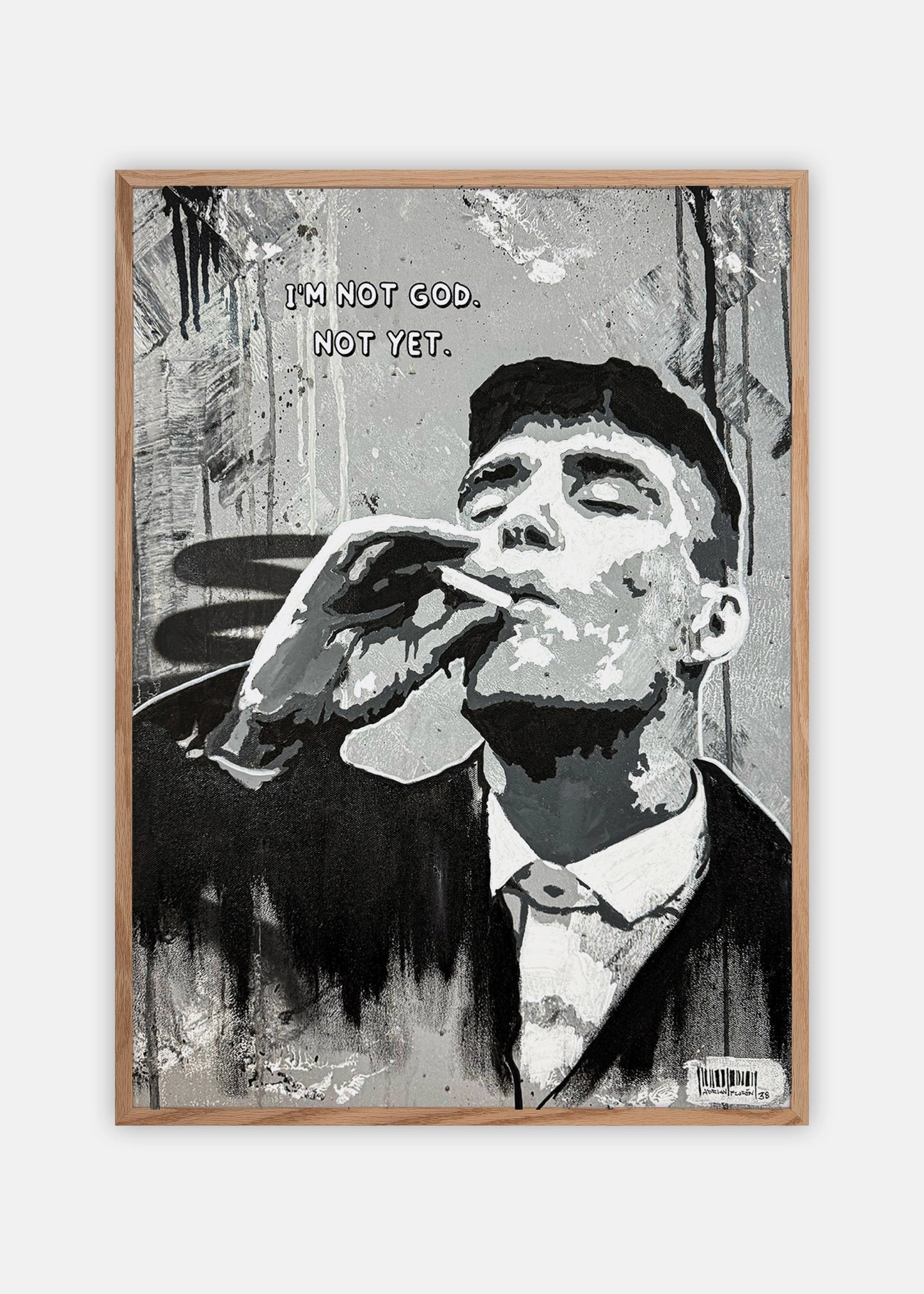 "I'm not God" Poster