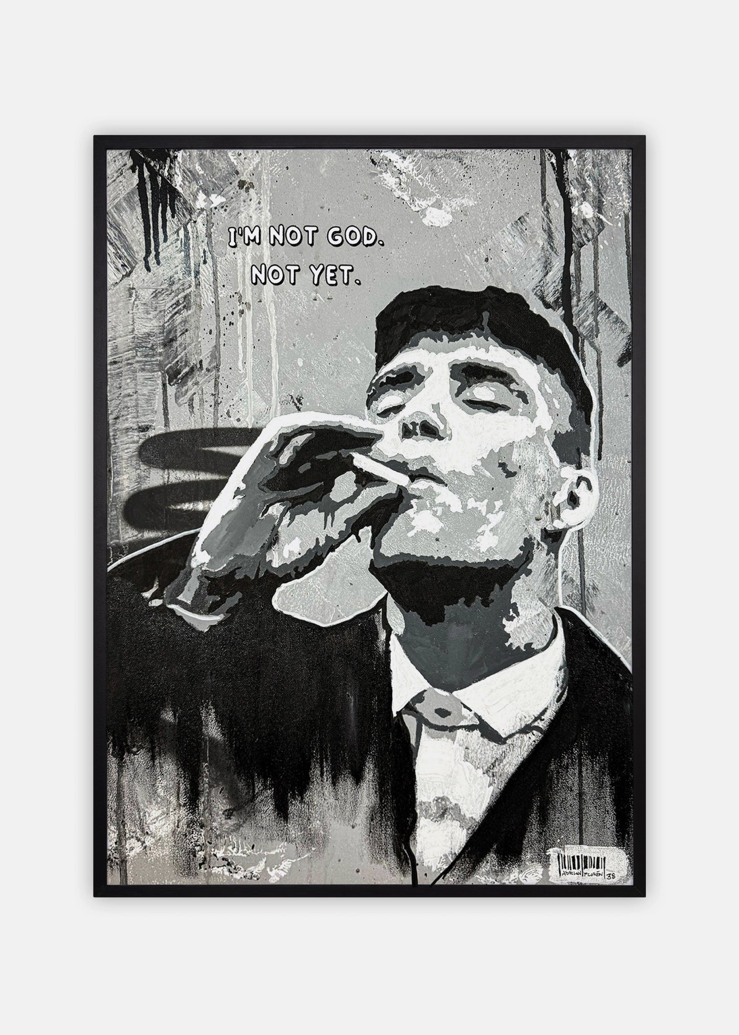 "I'm not God" Poster