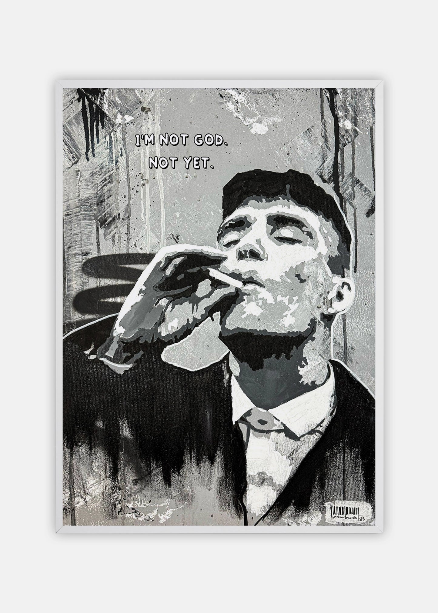 "I'm not God" Poster