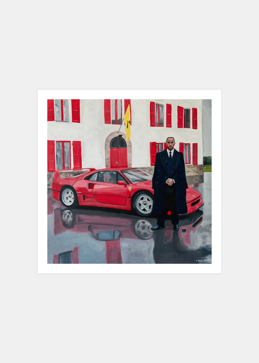 "Sir Lewis Squared" Poster