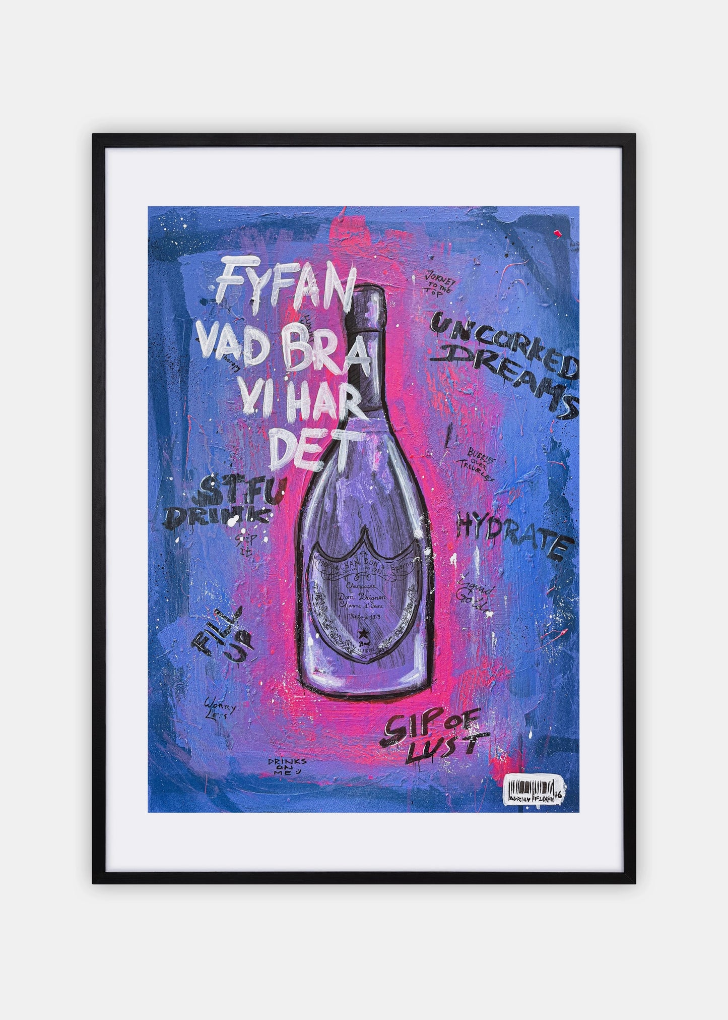 "Fyfan vad bra vi har det" Poster