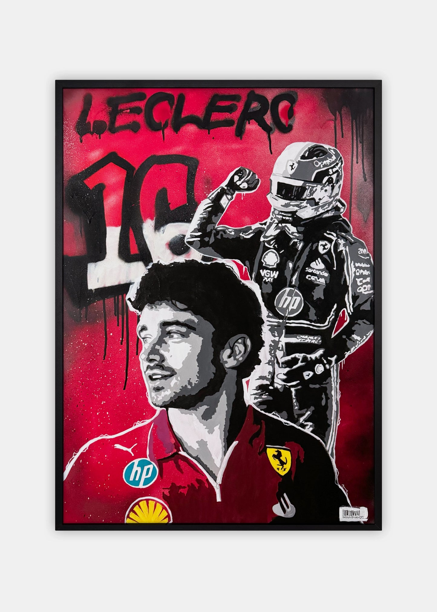 "Leclerc" Poster