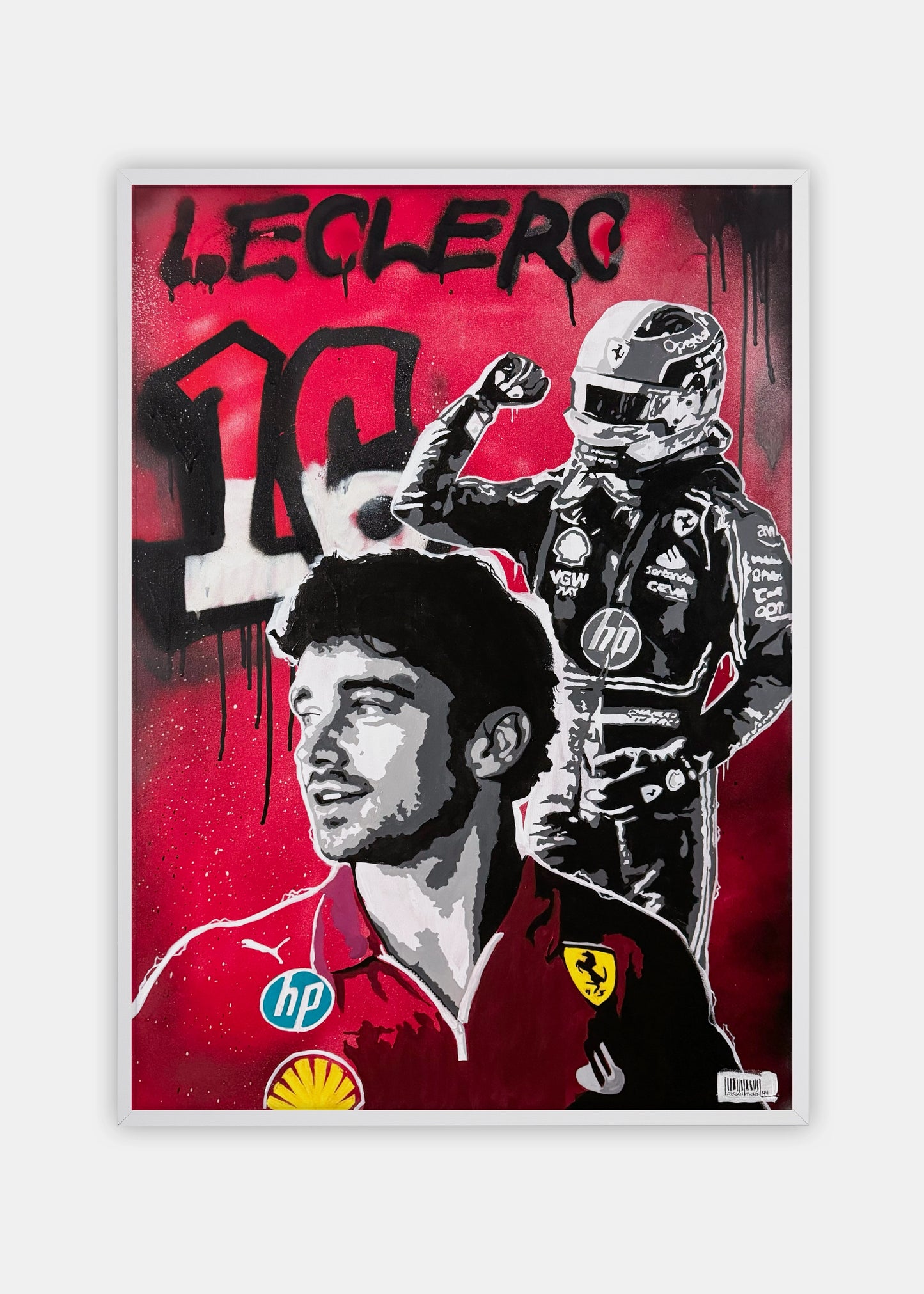 "Leclerc" Poster
